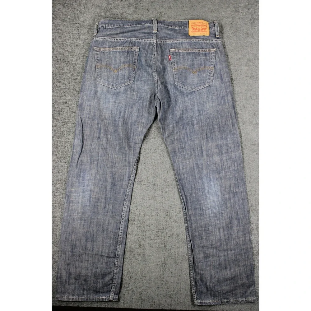 Levis 569 Loose Straight Leg Jeans Mens 34x32 Blue Denim Relaxed Fit Pants